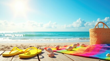 Tropical Beach, Summer Holiday