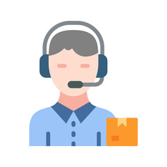 Agent icon vector image. Suitable for mobile apps, web apps and print media.