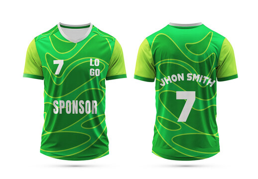 Rugby Jersey Design Template
