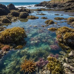 Fototapeta premium Tide Pool Close-up