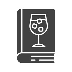 Drinks Recipes icon vector image. Suitable for mobile apps, web apps and print media.