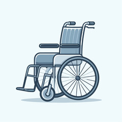 wheelchair vector illustration