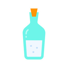 Flask icon vector image. Suitable for mobile apps, web apps and print media.