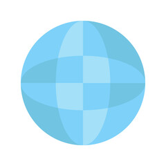 Globe icon vector image. Suitable for mobile apps, web apps and print media.