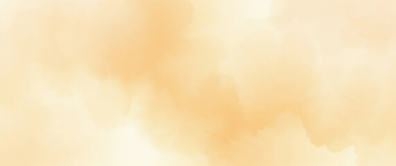 Obraz premium Abstract orange watercolor background creating soft and dreamy texture