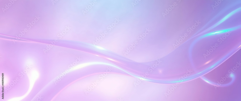 Aufkleber abstract pastel swirls creating a smooth and elegant background