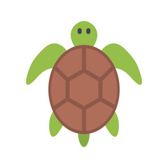 Pet Turtle icon vector image. Suitable for mobile apps, web apps and print media.