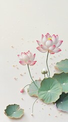 pink lotus flower