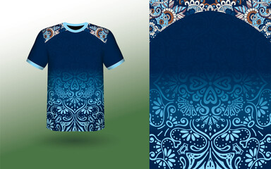 T-shirt Sport Design Template, T-shirt Mockup Abstract Grunge Sport Jersey Design For Cricket, Football Soccer, Racing, Sports, Running Soccer Jersey. Uniform Front View