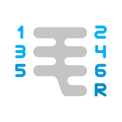 Shifter icon vector image. Suitable for mobile apps, web apps and print media.
