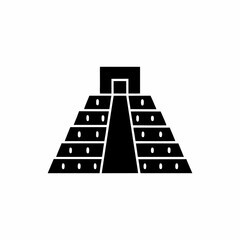 creative details Pyramid Icon Vector Illustration