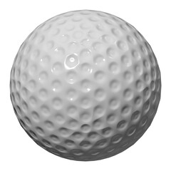 white golf ball