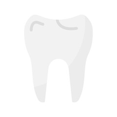 Tooth icon vector image. Suitable for mobile apps, web apps and print media.
