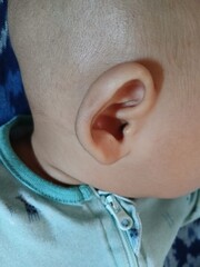 Cute baby ear
