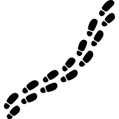 Footprint Shoes Silhouette