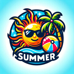 SUMMER VACATION LOGO
