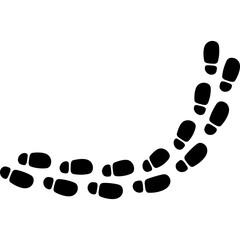 Footprint Shoes Silhouette