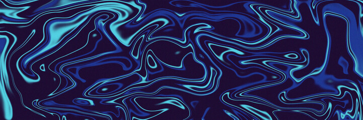 Trendy swirl fluid texture. Abstract dark wavy trippy pattern