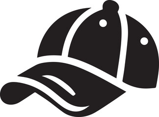 beautiful black Cap vector silhouette art this is an editable and printable vector eps file
