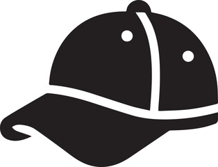 beautiful black Cap vector silhouette art this is an editable and printable vector eps file
