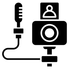 Vlogging Setup Icon