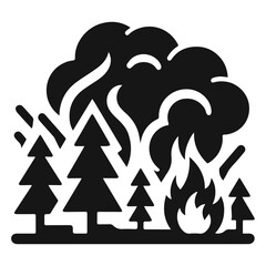 Forest Fire Icon