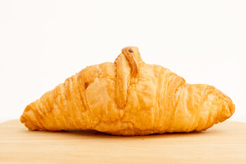 Croissant on plate