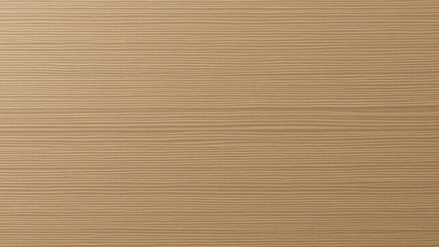 Fine, parallel lines run across the surface, creating a sense of order and uniformity. The color is a consistent medium brown, with a smooth, almost velvety texture.