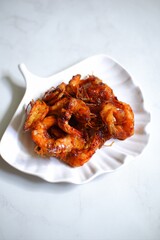 grilled prawns 