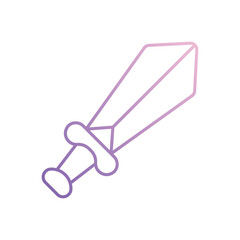 Sord icon vector stock illustration
