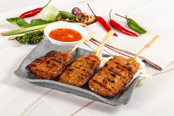 Thai Street foof pork satay