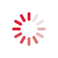 loading icon, flat, design, vector, illustrations, education, style, trendy, collections