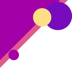 Corner Fun Circle Vector