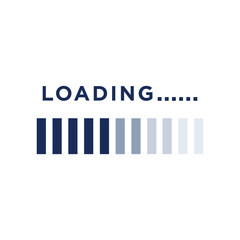 loading icon, flat, design, vector, illustrations, education, style, trendy, collections