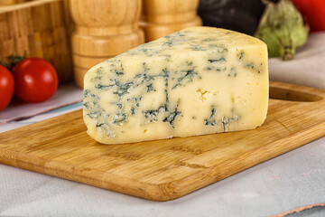 Dor blue cheese with mold