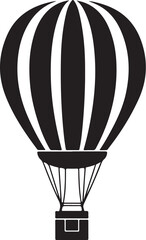 Obraz premium Whimsical Hot Air Balloon Set