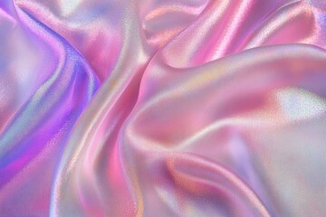 Iridescent Fabric Texture Background Pink Purple