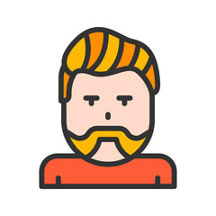 Obraz premium Hipster Style I icon vector image. Suitable for mobile apps, web apps and print media.