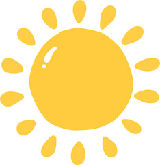 Cute cartoon hand drawn doodle for decoration