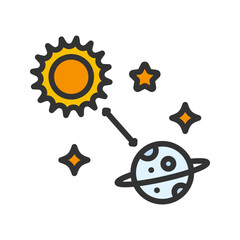 Measurement icon vector image. Suitable for mobile apps, web apps and print media.