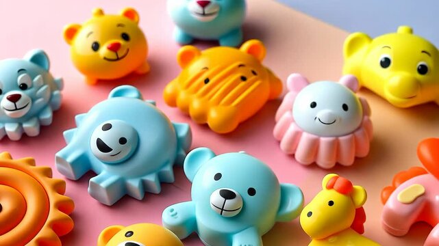 baby teethers shaped like cute animals