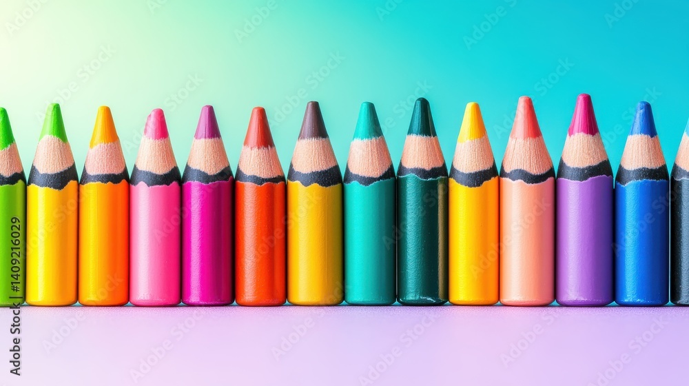 Poster a close-up of multiple crayon textures, displaying a mix of colors and uneven marks on a surface, id