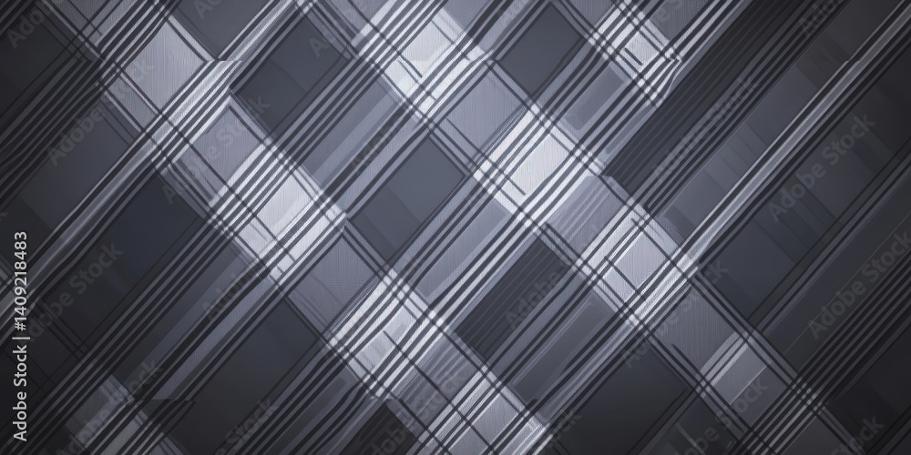 Poster abstract gray scottish pattern background