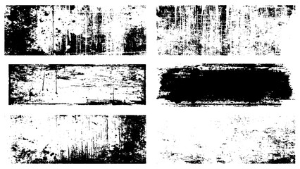 Set Of grunges, Vector white distress texture grunge rough dirty scratch grunge urban transparent background. Vector Grunge Texture