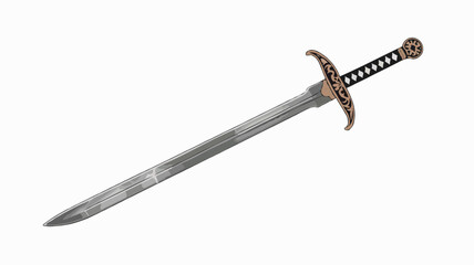 Handcrafted Metallic Knights Sword: A Unique Collectible Blade for Historical and Fantasy Enthusiasts