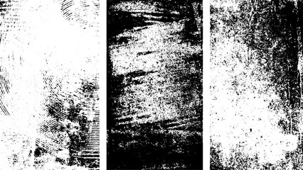 set Of Grunge, white dust and scratches on a black background. The texture of dirt on the glass. Dust explosion, noisy texture. Scattering of small particles, powder cloud. Abstract Dust
 background