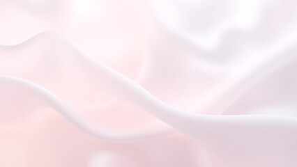 優美に波打つ淡いシルク生地50