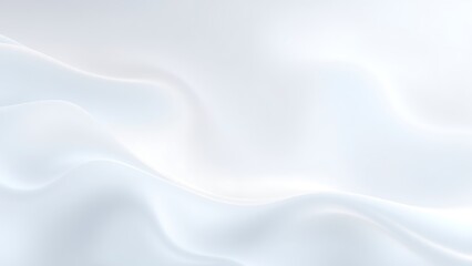 Obraz premium 優美に波打つ淡いシルク生地57