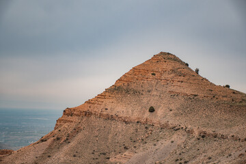 red rocks in the desert
