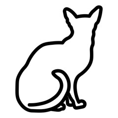 Cat Line Art